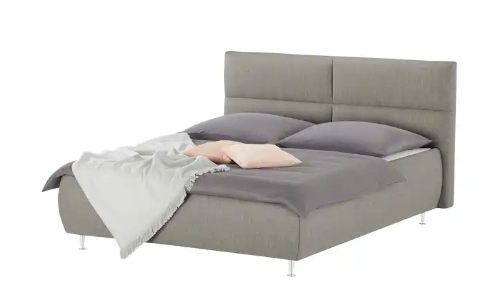 Kollektion Kraft Polsterbettgestell Fara Dunkelgrau 160 cm