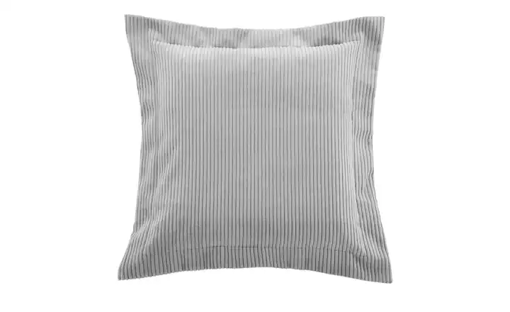 pop Kissen Cord Grau