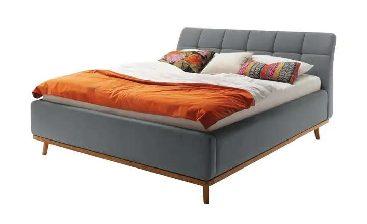 maison bleue Polsterbettgestell Merla Anthrazit 160 cm