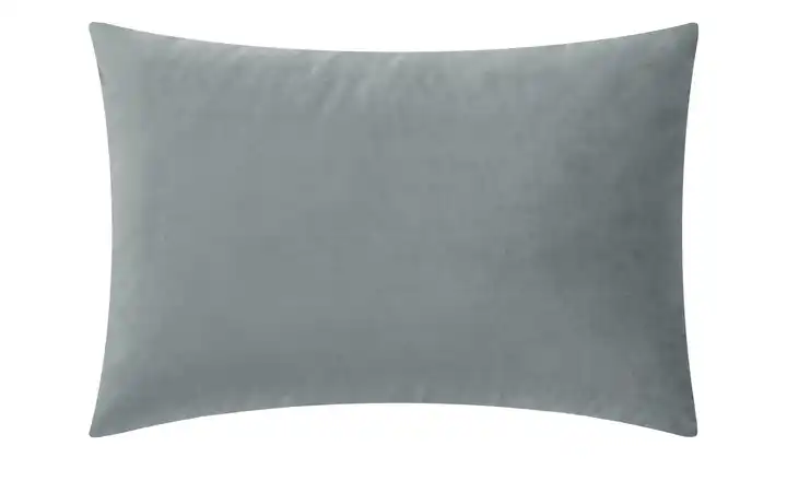pop Dekokissen Velvet Hellgrau 60 cm