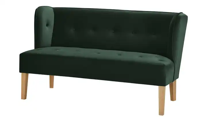 Twist Küchensofa Astonia Dunkelgrün Samt 180 cm