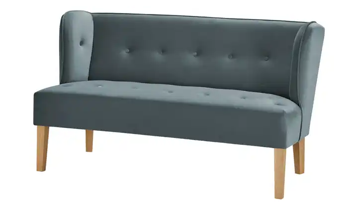 Twist Küchensofa Astonia Blau Samt 180 cm