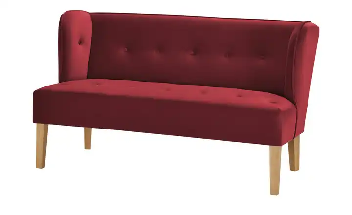 Twist Küchensofa Astonia Rot Samt 180 cm