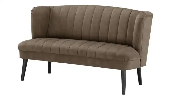 Twist Küchensofa Rina Mikrofaser Braun 156 cm