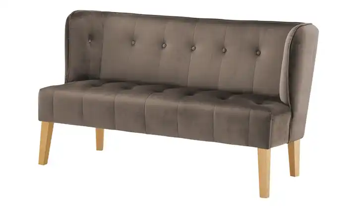 Twist Küchensofa Bella Braun 158 cm Samt