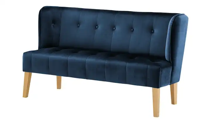 Twist Küchensofa Bella Dunkelblau 158 cm Samt