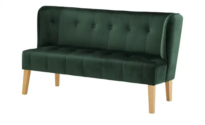 Twist Küchensofa Bella Dunkelgrün 180 cm Samt