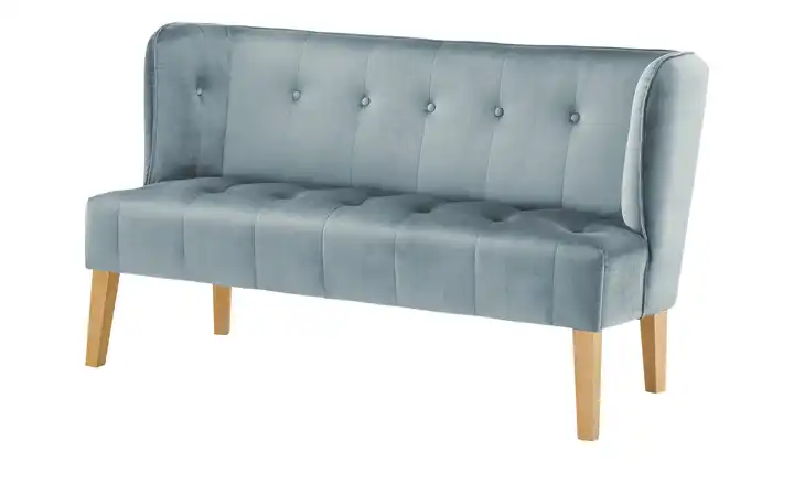 Twist Küchensofa Bella Blau 180 cm Samt