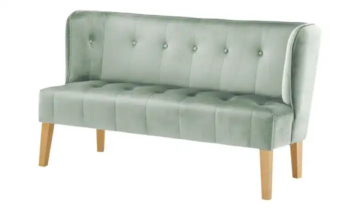 Twist Küchensofa Bella Hellgrün 180 cm Samt