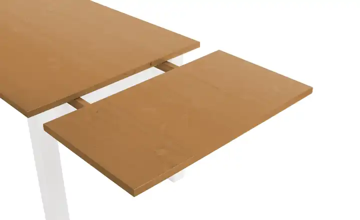 maison bleue Ansteckplatte Bendix Kiefer, Hellbraun, gebeizt, geölt Ausführung 1 (passend zu Tisch mit Breite 78 cm)