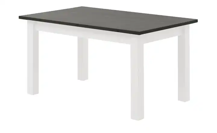 maison bleue Esstisch Bendix Grau, Weiß 140 cm