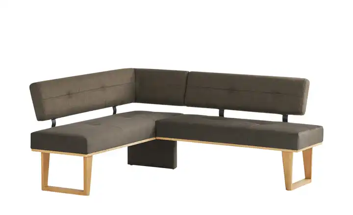 Woodford Eckbank  massiv Scala Braun ca. 167 x 192 cm
