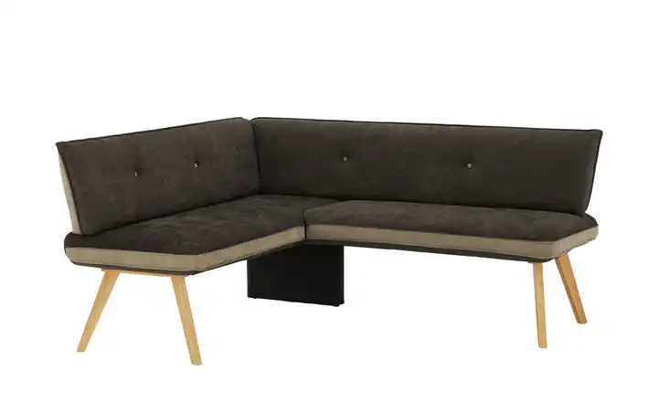 Woodford Eckbank Sunna Braun, Beige Eiche, lackiert ca. 160 x 180 cm