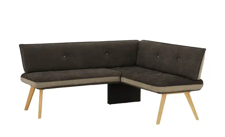 Woodford Eckbank Sunna Braun, Beige Eiche, lackiert ca. 210 x 160 cm