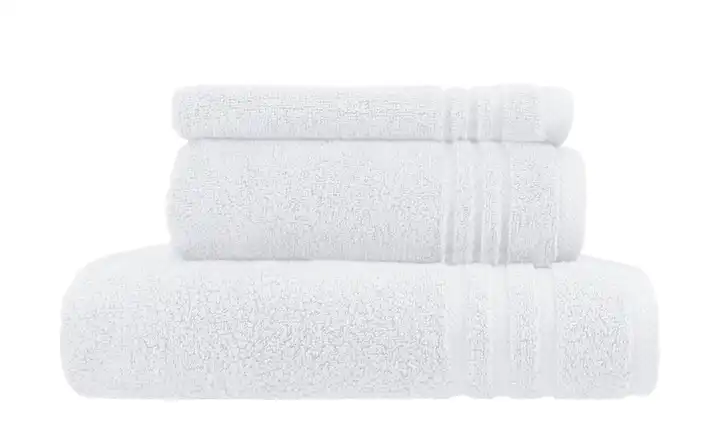  Handtuch-Set Weiß, 3-teilig  Soft Cotton