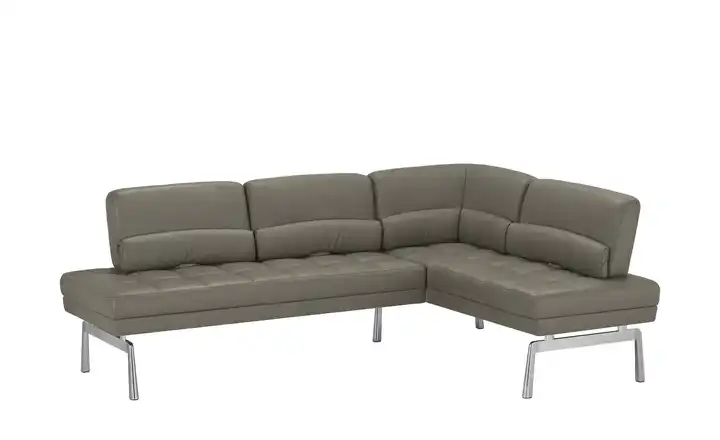 JOOP! Eckbank  Leder Loft Dunkelgrau