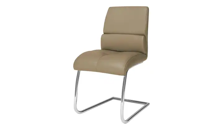 JOOP! Leder-Schwingstuhl Loft Cappuccino