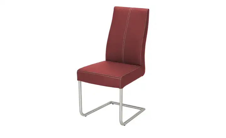 Woodford Schwingstuhl Tessa Rot Griff Kunstleder