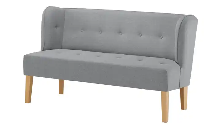 Twist Küchensofa Astonia Hellgrau Webstoff meliert 180 cm