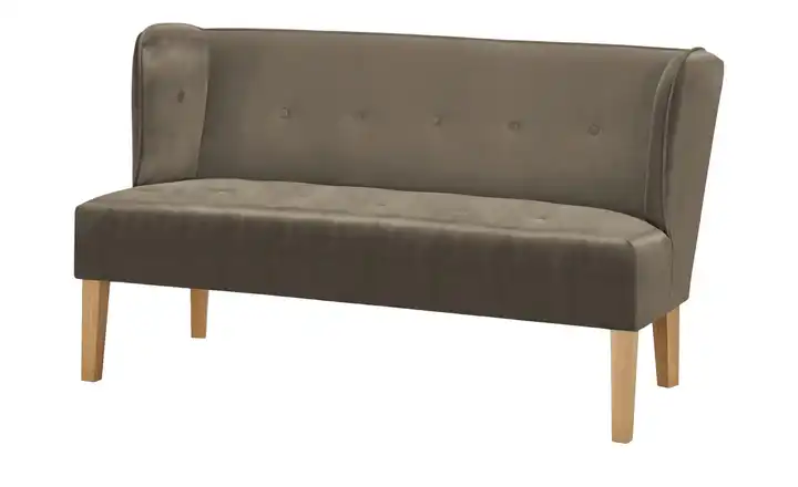 Twist Küchensofa Astonia Braun Samt, pflegeleicht 160 cm