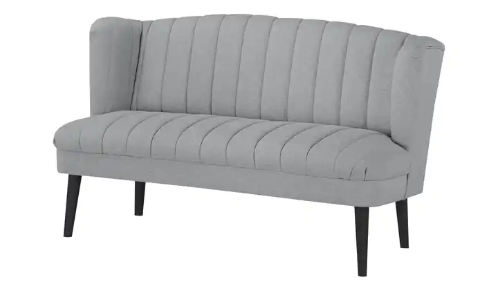 Twist Küchensofa Rina Webstoff meliert Hellgrau 156 cm