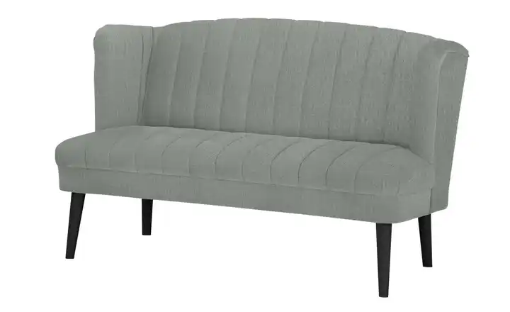 Twist Küchensofa Rina Samt, pflegeleicht Hellgrau 156 cm