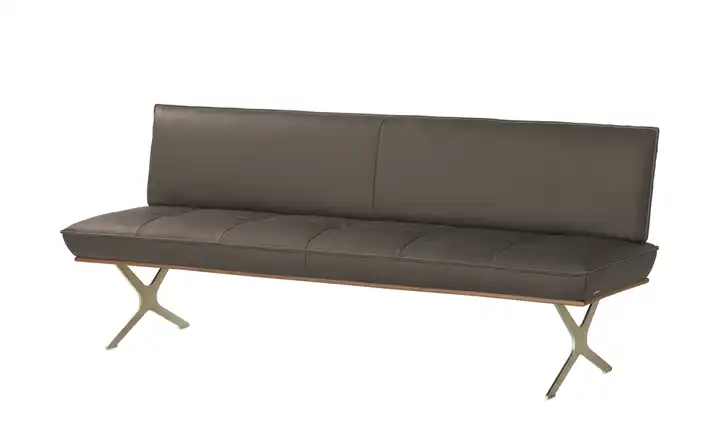 KOINOR Sitzbank  Leder Dining System 1 Dunkelbraun 174 cm