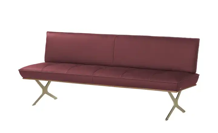 KOINOR Sitzbank  Leder Dining System 1 Rot 174 cm