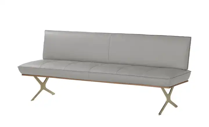 KOINOR Sitzbank  Leder Dining System 1 Hellgrau 174 cm