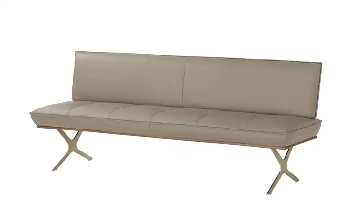 KOINOR Sitzbank  Leder Dining System 1 Taupe 174 cm