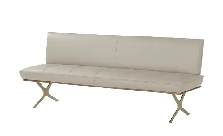 KOINOR Sitzbank  Leder Dining System 1 Hellbeige 174 cm