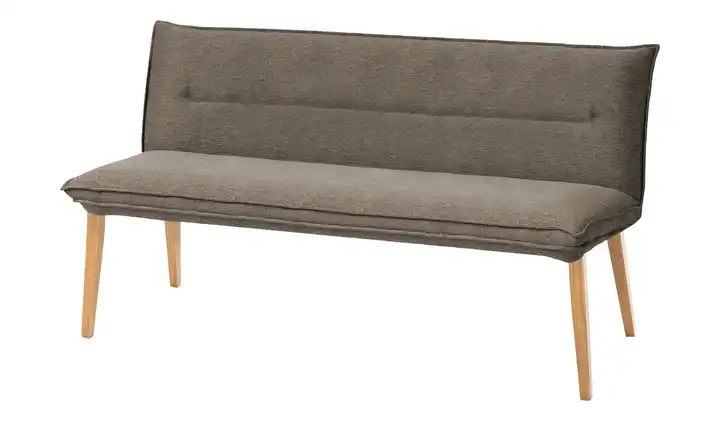 Woodford Polsterbank Sunna Braun 159 cm Flachgewebe