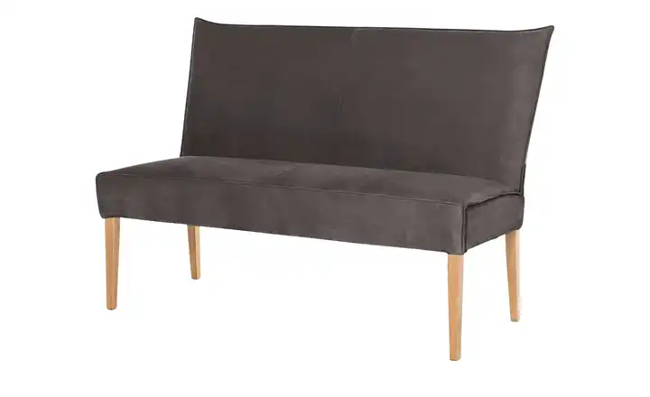 Woodford Polsterbank mit hoher Lehne Gerda Dunkelbraun 143 cm