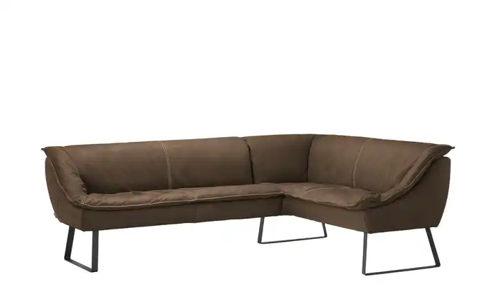 KOINOR Eckbank  Leder Alino Braun ca. 243x192 cm