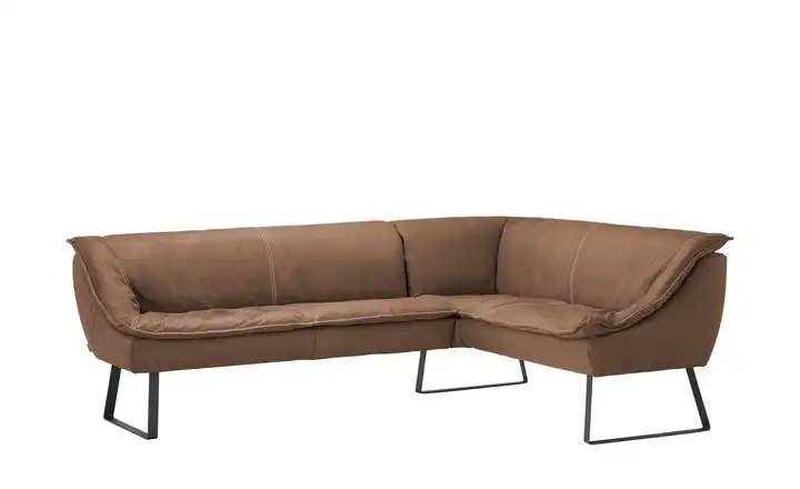 KOINOR Eckbank  Leder Alino Hellbraun ca. 243x192 cm