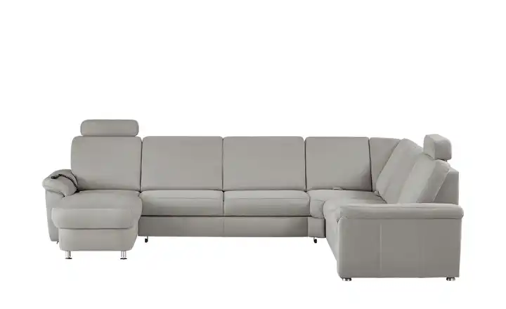 Kollektion Kraft Wohnlandschaft Mikrofaser Rita Aluminiumgrau rechts Erweiterte Funktion