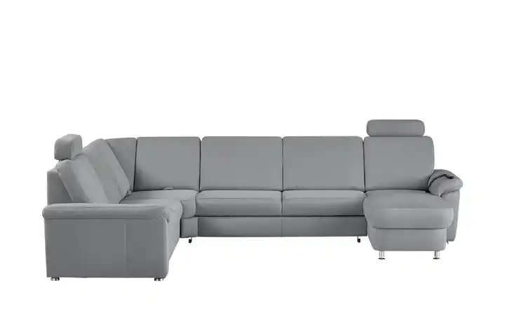Kollektion Kraft Wohnlandschaft Mikrofaser Rita Grau links Erweiterte Funktion
