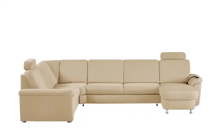 Kollektion Kraft Wohnlandschaft Mikrofaser Rita Beige links Erweiterte Funktion