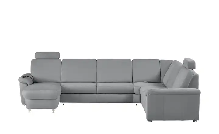 Kollektion Kraft Wohnlandschaft Mikrofaser Rita Grau rechts Erweiterte Funktion