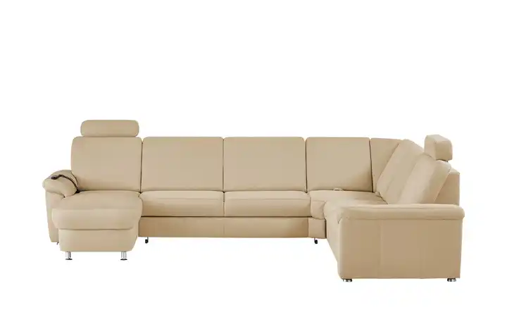Kollektion Kraft Wohnlandschaft Mikrofaser Rita Beige rechts Erweiterte Funktion