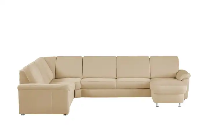 Kollektion Kraft Wohnlandschaft Mikrofaser Rita Beige links ohne