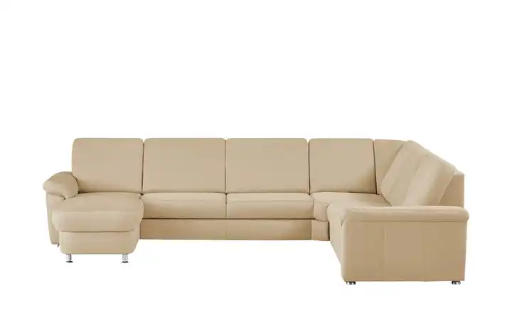 Kollektion Kraft Wohnlandschaft Mikrofaser Rita Beige rechts ohne
