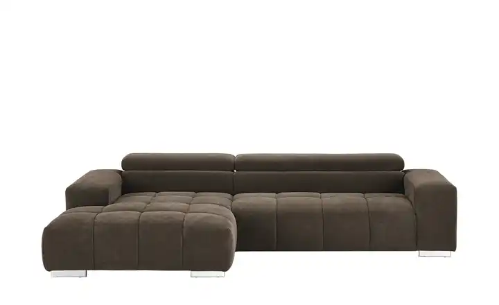 Primo Ecksofa Braun links