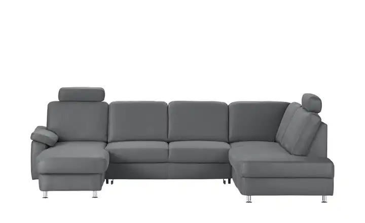 Kollektion Kraft Wohnlandschaft edelstahlfarben rechts Erweiterte Funktion
