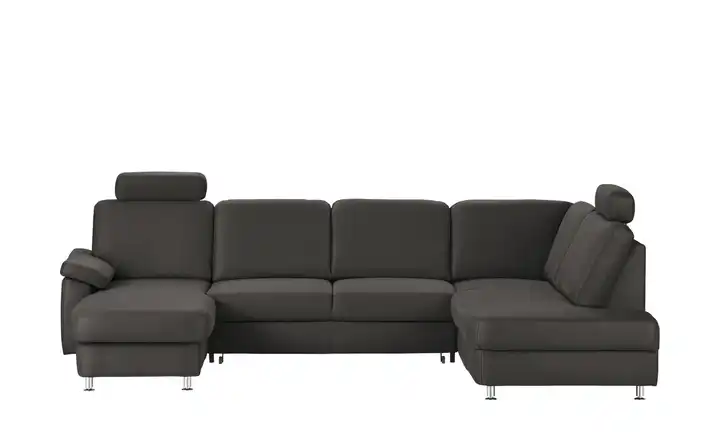 Kollektion Kraft Wohnlandschaft Anthrazit rechts Erweiterte Funktion