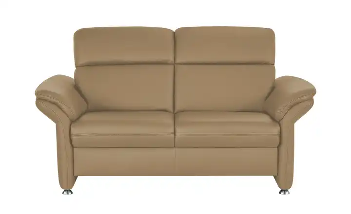 Kollektion Kraft Einzelsofa Leder Manon 2 ohne Hellbraun