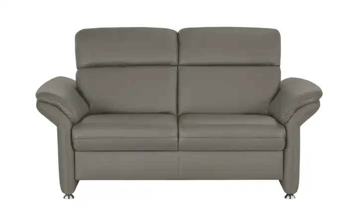 Kollektion Kraft Einzelsofa Leder Manon 2 ohne Grau