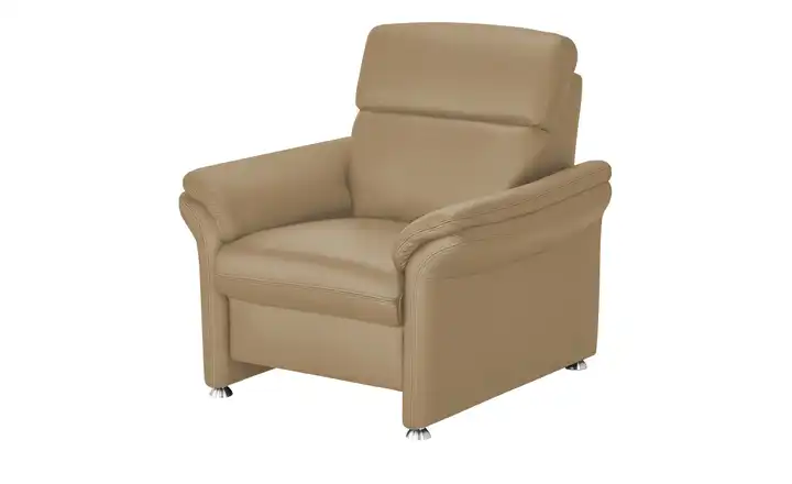 Kollektion Kraft Ledersessel Leder Manon Hellbraun