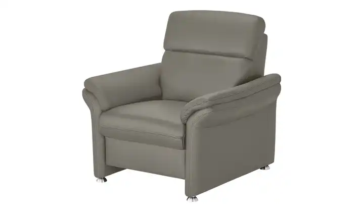 Kollektion Kraft Ledersessel Leder Manon Grau