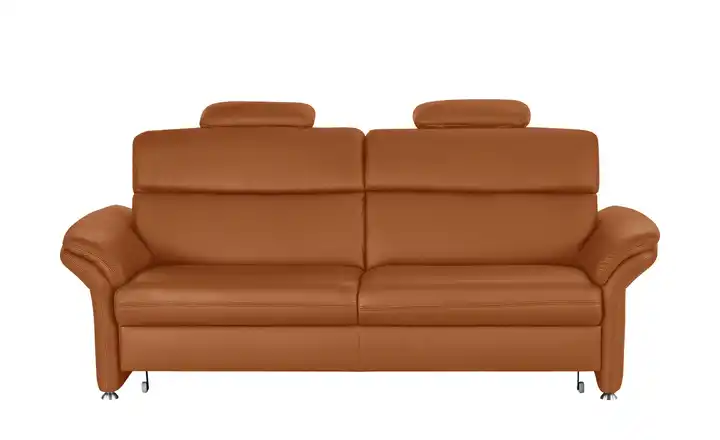 Kollektion Kraft Einzelsofa Leder Manon 3 Erweiterte Funktion Cognacbraun